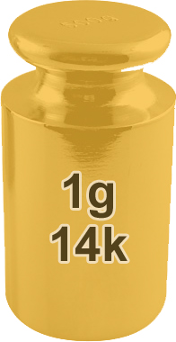 how much is 1 pound of 14k gold worth